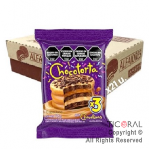 ALFAJOR CHOCOTORTA 21 UNIDADES X 71.5 GR